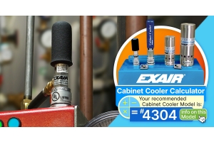 EXAIR’s New Cabinet Cooler® System Calculator Simplifies the Process of Selecting the Ideal Model