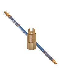 Brass Safety Air Nozzle with Stay Set Hose positions and aims the nozzle precisely where intended.