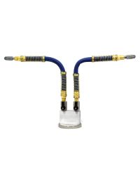 When assembled to a magnetic base and Stay Sey Hoses Super Air Nozzles are easy to mount and aim at the application.