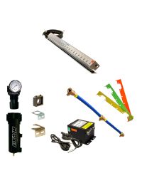 Gen4 Super Ion Air Knife Kits with Plumbing Kit include power supply