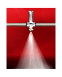 No Drip Siphon Fed Atomizing Nozzles Positively Stop Liquid Flow.