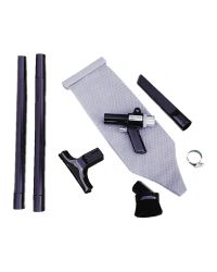 Model 6192 collection system includes the reusable vacuum bag and attachments.