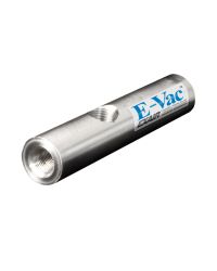 High vacuum In-Line E-Vac is useful with glass