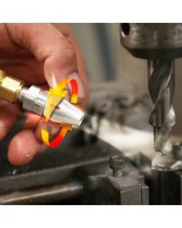 Adjustable Air Nozzles allow the user to produce the force desired for a successful application.