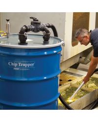 Chip Vacs can keep chips and debris off of machinery moving parts to prevent wear. 