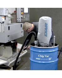 Chip Vacs can keep chips and debris off of machinery moving parts to prevent wear. 