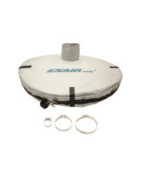 Fine mesh drum cover kits for the Line Vac are available to fit 30 and 55 gallon drums.