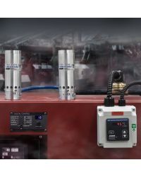 Dual Cabinet Cooler systems combat heat loads up to 5600 Btu/hr.