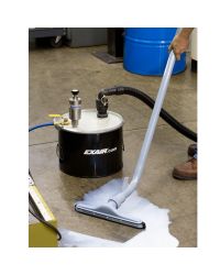 Model 6901 Spill Recovery Kit used with the Mini Reversible Drum Vac provides fast cleanup of messy spills.
