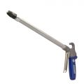 Model 1250-PEEK-24 Soft Grip Safety Air Gun with Model 1104-PEEK Air Nozzle and 24" Alum. Ext Pipe