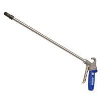 Model 1210-PEEK-18 Soft Grip Safety Air Gun with Model 1100T-PEEK Air Nozzle and 18" Alum. Ext Pipe