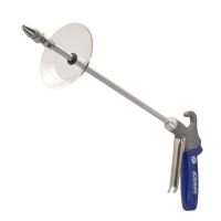 Model 1290-18-CS Soft Grip Safety Air Gun with Model 1009 Air Nozzle, 18" Alum. Ext Pipe & Chip Shield