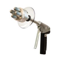 Model 1340-6-CS Heavy Duty Safety Air Gun with Model 1111-4 Air Nozzle Cluster, 6" Alum. Ext Pipe & Chip Shield