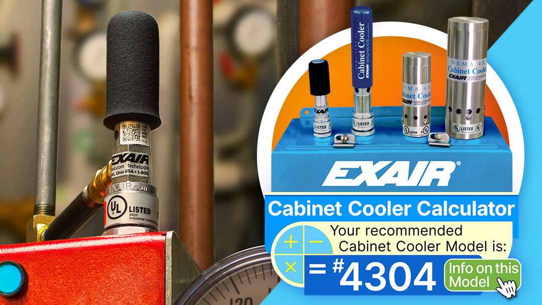 1.How to Use EXAIR's Cabinet Cooler System Calculator