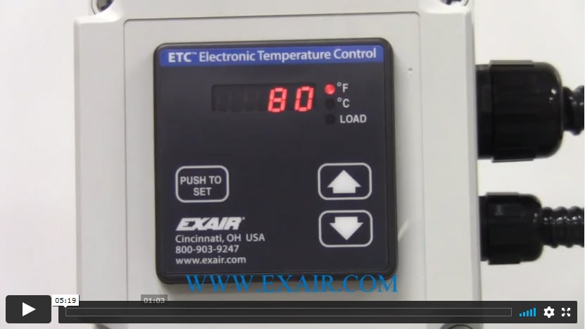3.Electronic Temperature Control