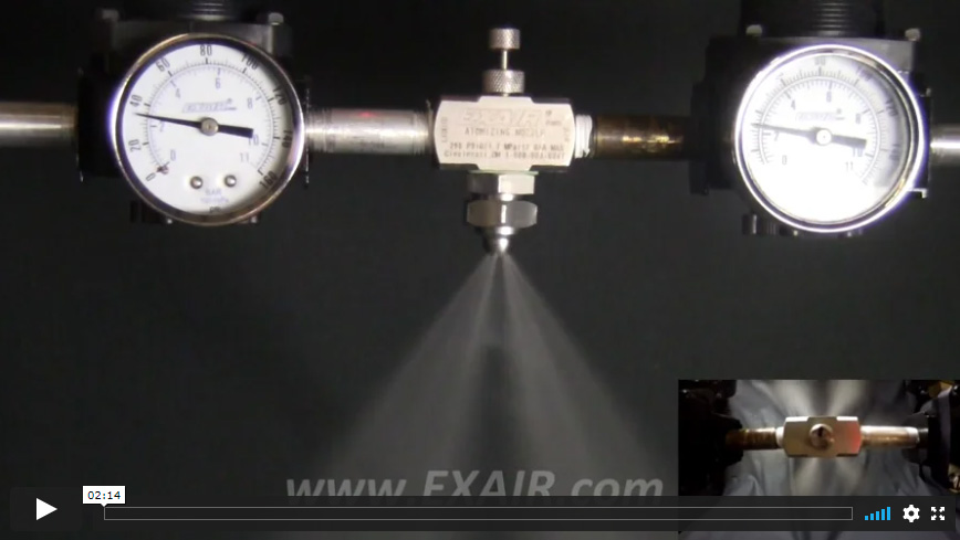 4.Flow Adjustment on Air Atomizing Spray Nozzles