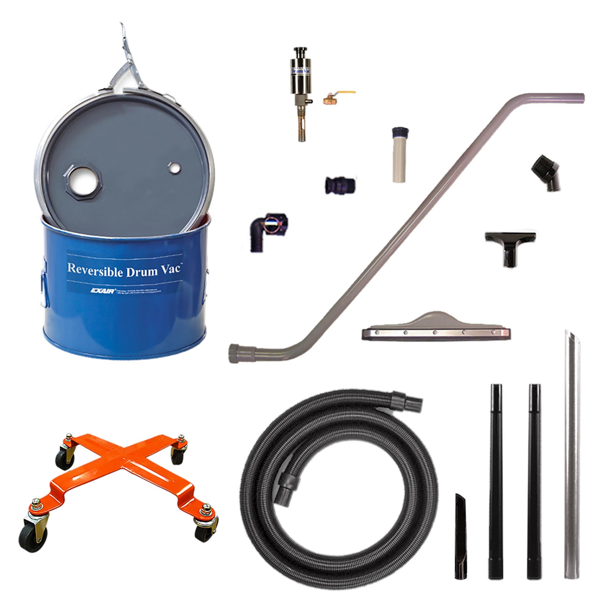 5 Gallon Deluxe Mini Reversible Drum Vac