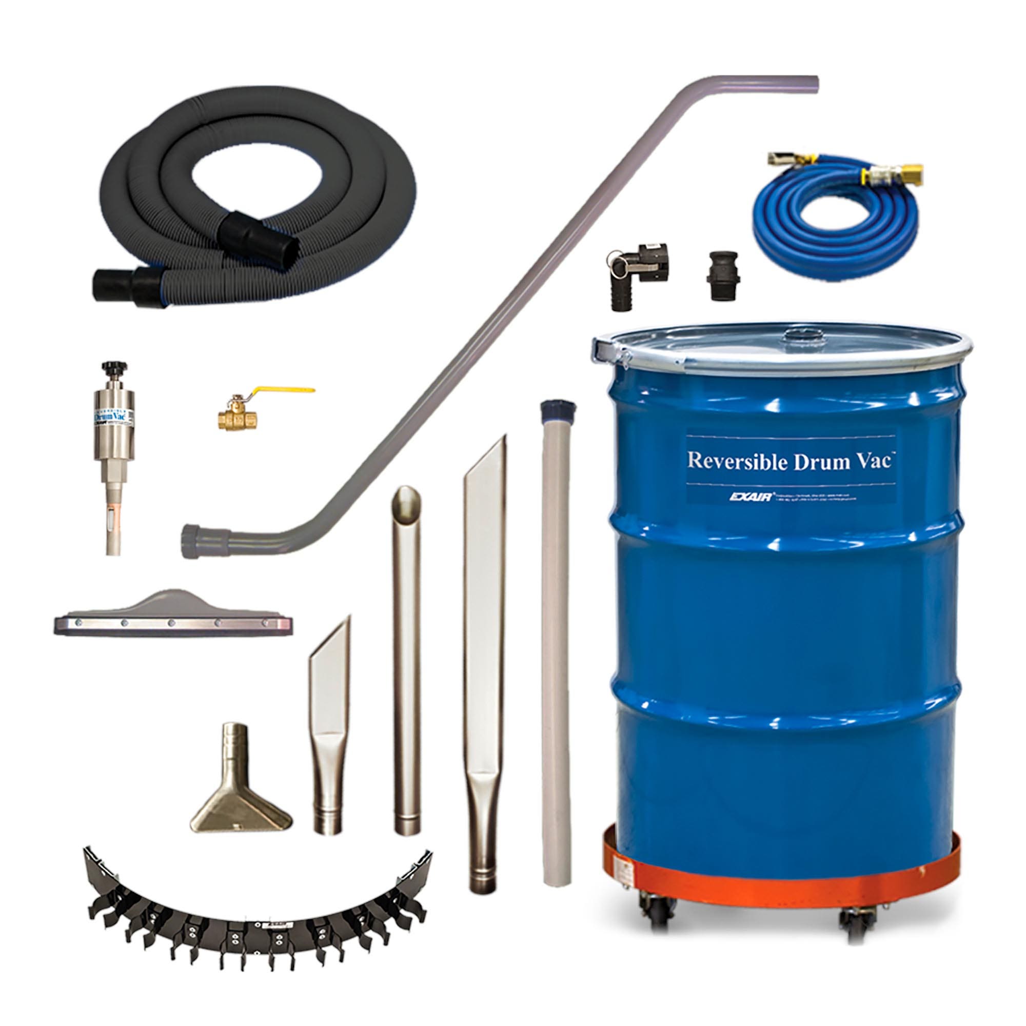 Premium Reversible Drum Vac System