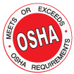 Meets OSHA Requirements